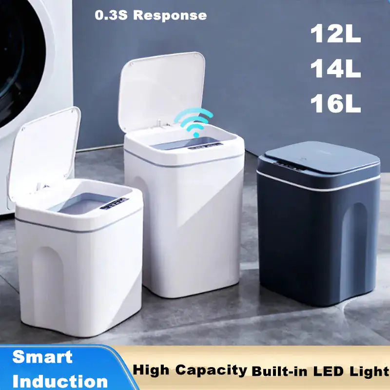 Trash Can with Intelligent Sensor Pi-Mart