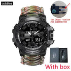 ADDIES Men Military Sports Digital Watches