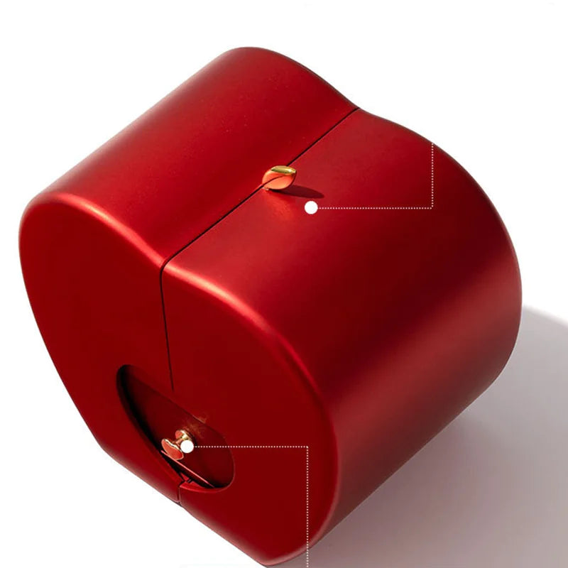 Fashion Jewelry Box Red Apple Pi-Mart