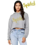 Spoiled Crop Top Hoodie - SJB-DIAMOND ELITES