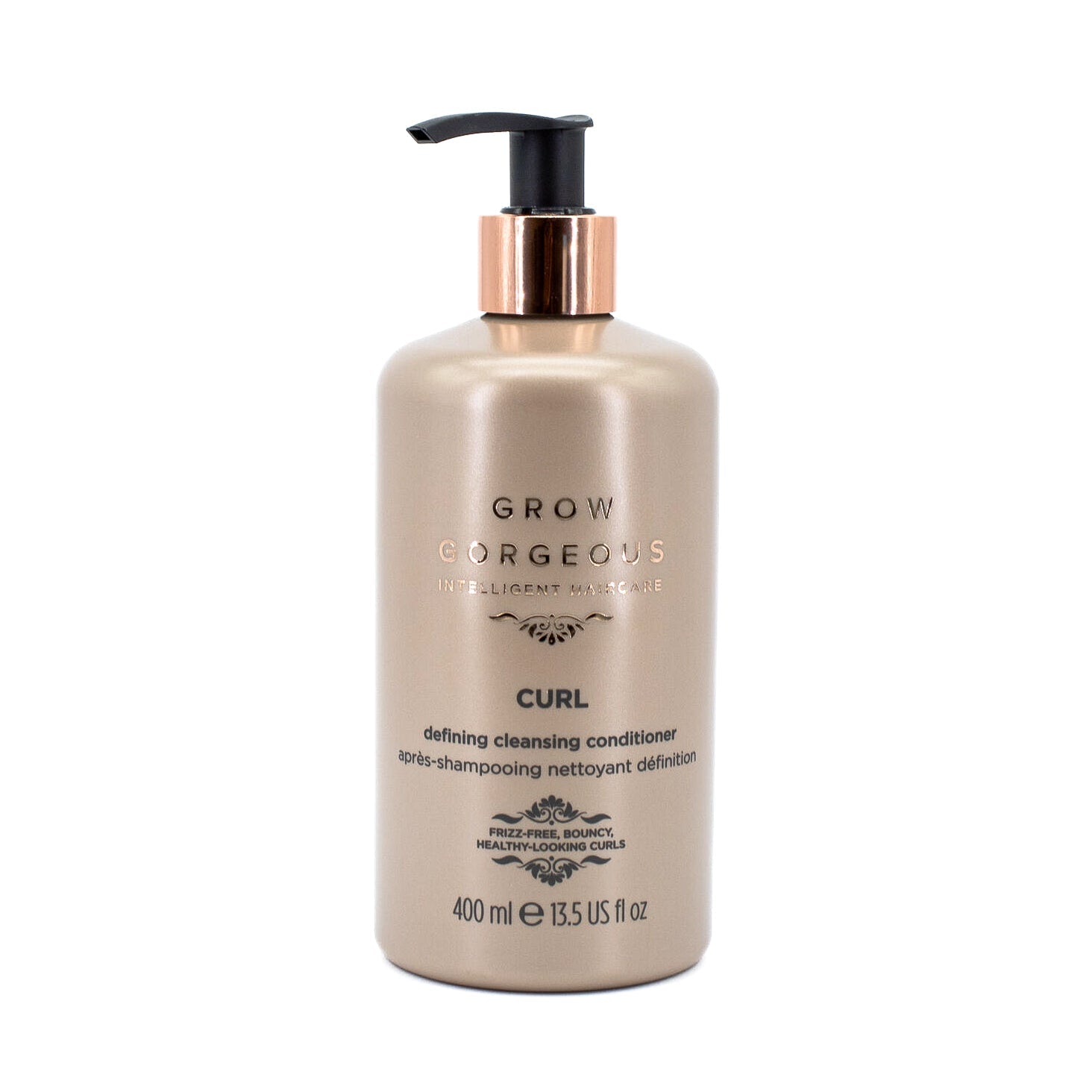 GROW GORGEOUS CURL Defining Cleansing Conditioner 13.5oz - Small Amount Missing This is Beauty US