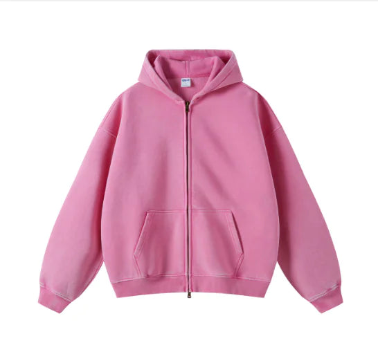 Kuegou Men's Military Green Hooded Jacket Pi-Mart
