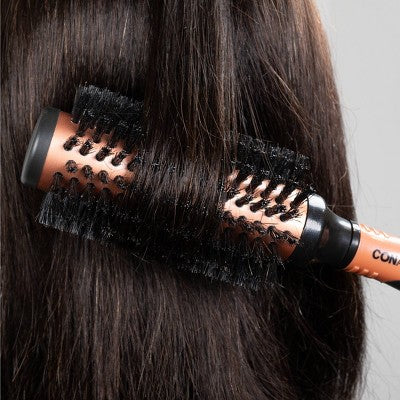 Conair Copper Pro Mixed Boar Bristle Round Hair Brush - Imperfect Box This is Beauty US