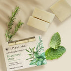 Olivia Care Rosemary Mint Bar Soap Set 5oz/3ct - New This is Beauty US