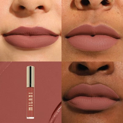 Milani Stay Put Liquid Lip Longwear Lipstick Vibe 0.1 fl oz - New This is Beauty US