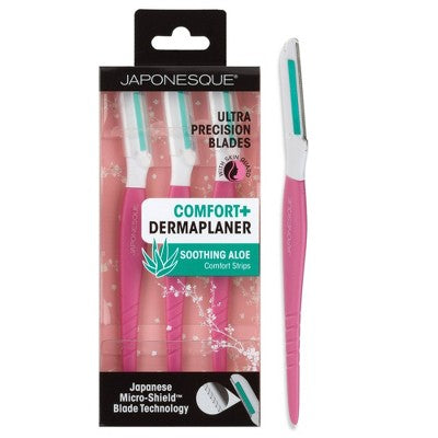 JAPONESQUE Comfort+ Dermaplaner 3pk - New This is Beauty US