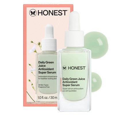 Honest Beauty Daily Green Juice Antioxidant Super Serum 1 fl oz - New This is Beauty US