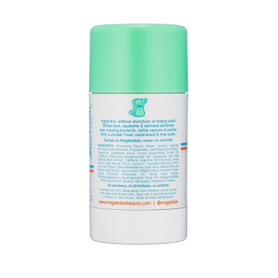Megababe Soapy Pits Daily Solid Deodorant 2.6oz - New This is Beauty US