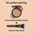 e.l.f. Primer-Infused Matte Bronzer Fresh Tan 0.35oz - New This is Beauty US