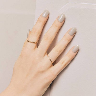 Ohora Gel Nail Basic Line Cream Paper 30ct - New This is Beauty US