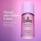 Billie AHA Gel Deodorant Lavender Milk 1.7 fl oz - New This is Beauty US