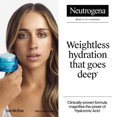 Neutrogena Hydro Boost Water Face Gel for Normal to Oily Skin 1.7oz - Imperfect Box This is Beauty US