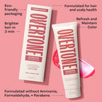 Overtone Golden Rose Daily Conditioner Semi-Permanent Rose Gold Hair Color 4.5 oz - New This is Beauty US