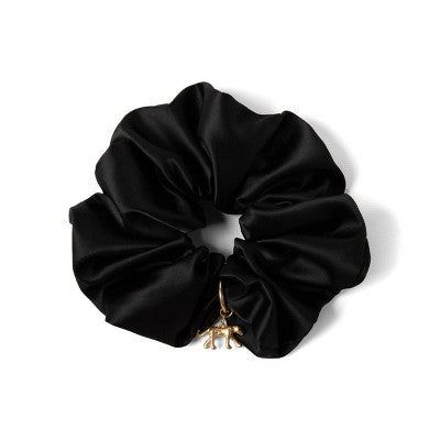 The Hair Edit Charming Ruched Ribbon Satin Scrunchie - Imperfect Box This is Beauty US