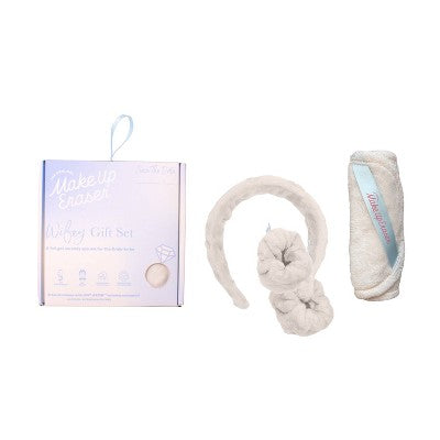 MakeUp Eraser Wifey Head Band/Wrist Guard/Wipe 3ct - New This is Beauty US