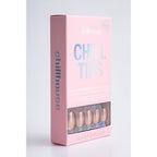 Chillhouse Chill Tips Press-On Fake Nails - Raise a Glass 24ct - New This is Beauty US