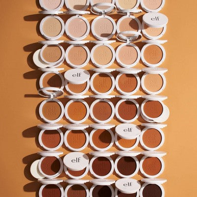 e.l.f. Camo Powder Foundation Tan 400 W 0.28oz - New This is Beauty US