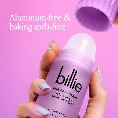 Billie AHA Gel Deodorant Lavender Milk 1.7 fl oz - New This is Beauty US