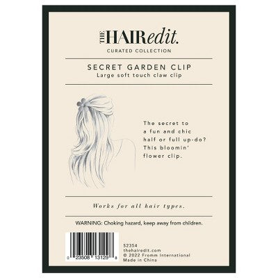 The Hair Edit Secret Garden Clip - New This is Beauty US