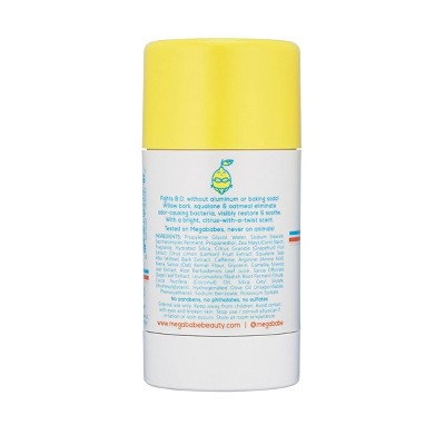 Megababe Sunny Pits Daily Solid Deodorant 2.6oz - New This is Beauty US