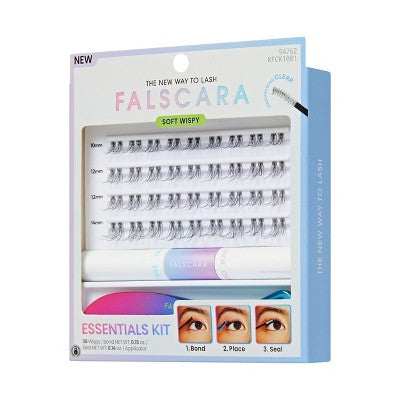 KISS Products Falscara Clear Band Lash Extension Kit 36ct - Imperfect Box This is Beauty US