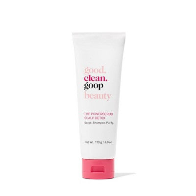 good.clean.goop beauty The Powerscrub Scalp Detox Shampoo with Amino Acid Acai Berry 4oz - New This is Beauty US