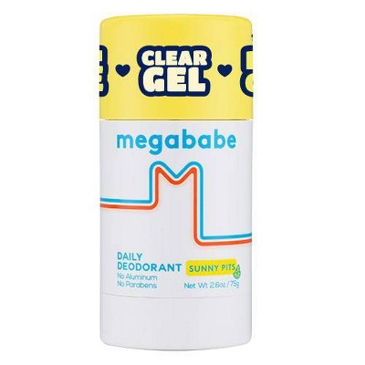 Megababe Sunny Pits Daily Solid Deodorant 2.6oz - New This is Beauty US