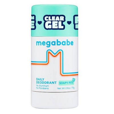 Megababe Soapy Pits Daily Solid Deodorant 2.6oz - New This is Beauty US