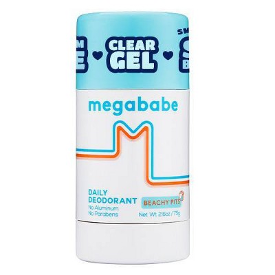 Megababe Beachy Pits Daily Solid Deodorant 2.6oz - New This is Beauty US