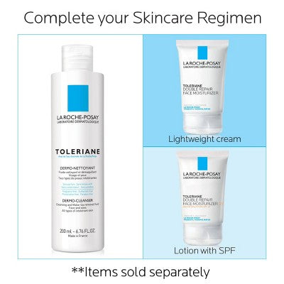 La Roche Posay Toleriane Dermo Milky Facial Makeup Remover Unscented 6.76 fl oz - New This is Beauty US