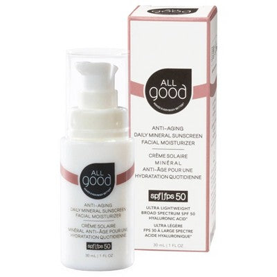 All Good Daily Facial Moisturizer SPF 50 1oz - New This is Beauty US