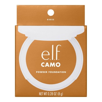 e.l.f. Camo Powder Foundation Tan 400 W 0.28oz - New This is Beauty US