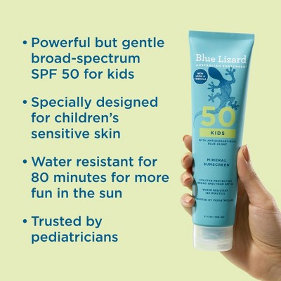 Blue Lizard Kids Mineral-Based Sunscreen Lotion SPF 50 5 fl oz - Imperfect Container This is Beauty US