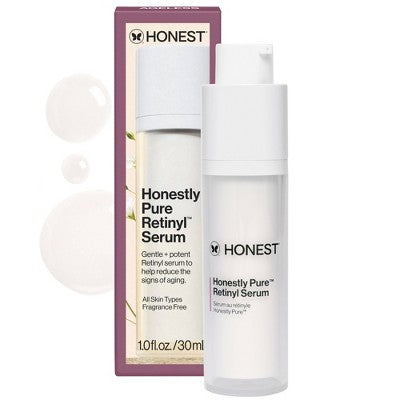 Honest Beauty Honestly Pure Retinyl Serum with Retinyl Linoleate 1.0 fl oz - New This is Beauty US