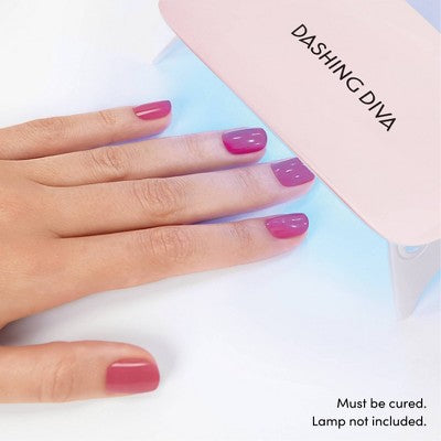 Dashing Diva Glaze Semi-Cured Gel Nail Polish Strips Baila con Fuego 32ct - New This is Beauty US