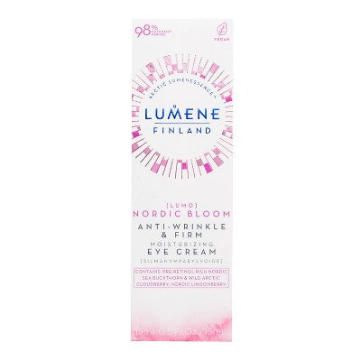 Lumene Nordic Bloom Anti-Wrinkle Firm Moisturizing Eye Cream 0.5 fl oz - New This is Beauty US