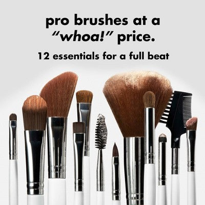 e.l.f. Professional Brush Kit 12ct - New This is Beauty US