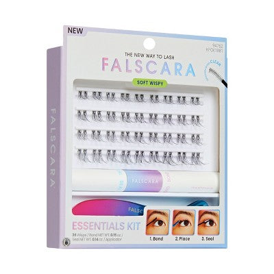 KISS Products Falscara Clear Band Lash Extension Kit 36ct - Imperfect Box This is Beauty US