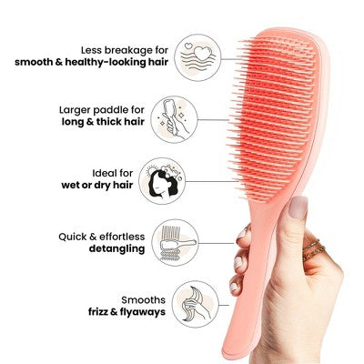 Tangle Teezer Ultimate Detangler Hair Brush Large Peach - New This is Beauty US
