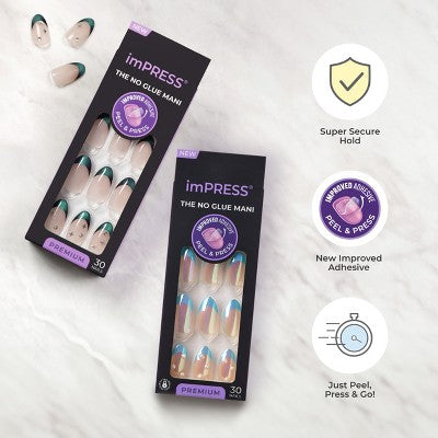 KISS imPRESS Press-On Manicure Fake Nails Best Life - New This is Beauty US