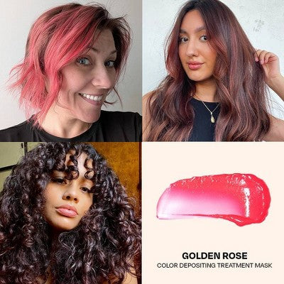 Overtone Golden Rose Daily Conditioner Semi-Permanent Rose Gold Hair Color 4.5 oz - New This is Beauty US