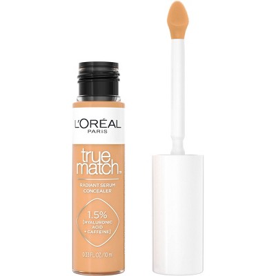 L'Oreal Paris True Match Radiant Serum Concealer with Hyaluronic Acid W7 0.33 fl oz - Imperfect Container This is Beauty US