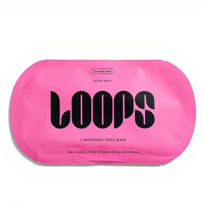 LOOPS Glow Gang Facial Mask 3ct/1.18oz - New This is Beauty US