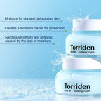 Torriden Dive-In Soothing Cream Calming; Deep Moisturization 2.7 fl oz - Imperfect Box This is Beauty US