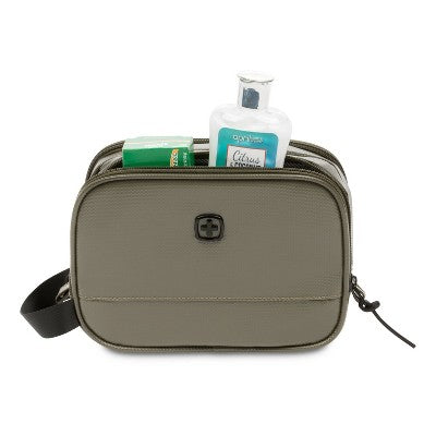 SWISSGEAR Dopp Kit Toiletry Bag Olive Green - New This is Beauty US