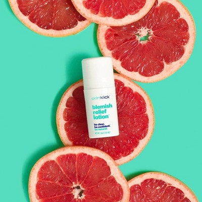 SkinKick Blemish Relief Lotion 0.5oz - New This is Beauty US