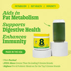 8Greens Super Greens Powder 175g - New This is Beauty US