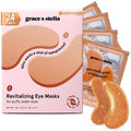 Grace & Stella Revitalizing Under Eye Masks Bronze 24ct - New This is Beauty US