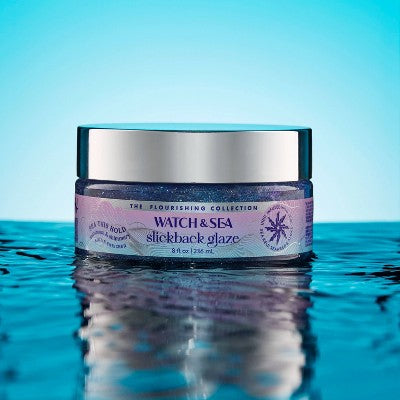 Watch & Sea This Hold Maximum & Shimmery Slickback Glaze Hair Gel 8 fl oz - Imperfect Container This is Beauty US