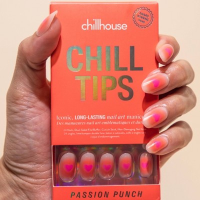 Chillhouse Fake Nails Passion Punch 24ct - New This is Beauty US